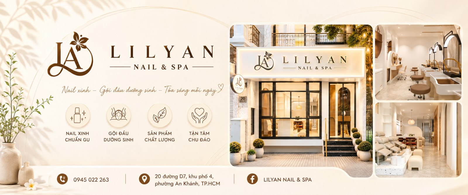 Không gian LilyAn Nail & Spa